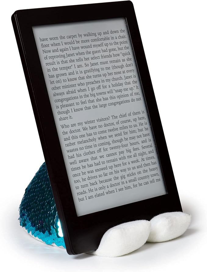 Plusheez Mobile Phone Holder | 2 in 1 Phone Stand with Micro Fibre Wipe | Screen Cleaner | Universal Phone Stand for Kids Children Adults | eReader/Kindle/Smartphone/Small Tablet Compatible (Bird)