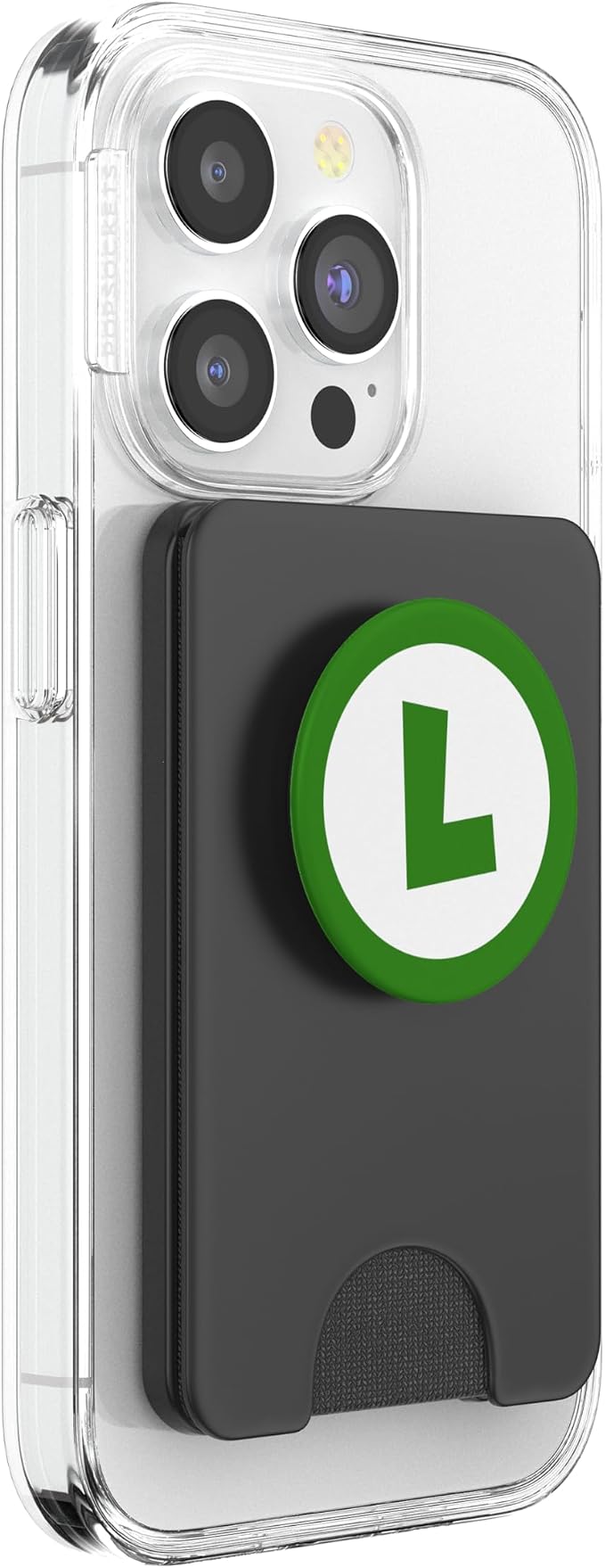 Super Green Letter L Video Game Icon Logo PopSockets PopGrip: Swappable Grip for Phones &amp Tablets PopSockets Adhesive PopGrip
