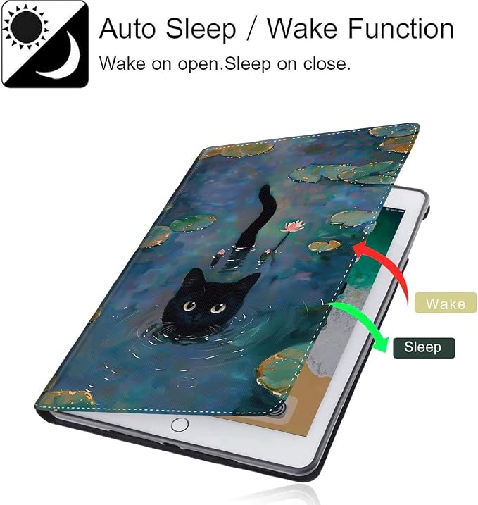 Case for New iPad (A16) 11th Generation 11 Inch 2025for iPad 10th Generation 2022 10.9 Inch Multi-Angle Stand Smart Cover Shockproof with Auto Wake/Sleep ，Starry Sky
