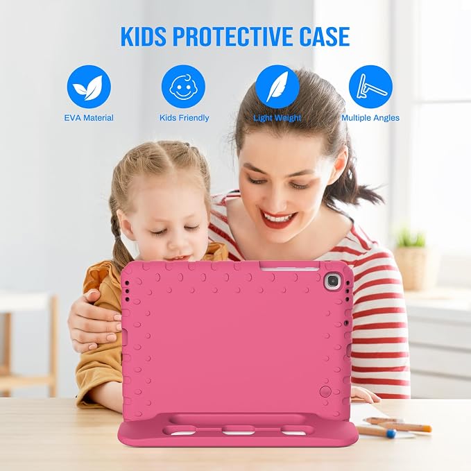 Kids Case for Samsung Galaxy Tab A11+/A9+ Plus 11 Inch 2025/2023 Tablet | Foldable handle highly durable odorless and easy to install suitable for children's learning and play.