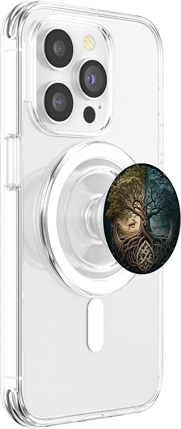 Yggdrasil Viking Tree of Life Design PopSockets Adhesive PopGrip
