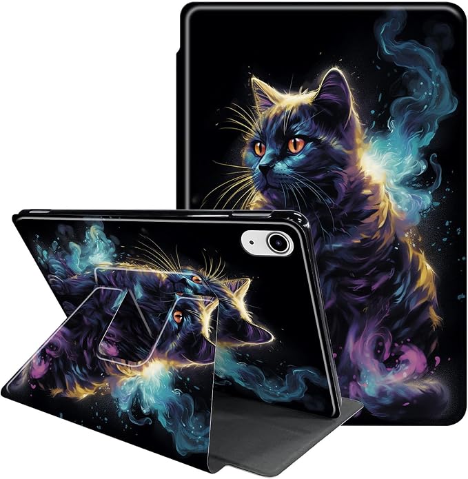 for iPad 9th Generation Case (2021)/8th Gen (2020)/ 7th Gen (2019) 10.2 Inch-360 Degree Rotating Multi-Angle Viewing Protective Cover with Auto Sleep/Wake-Art Mandala Flower