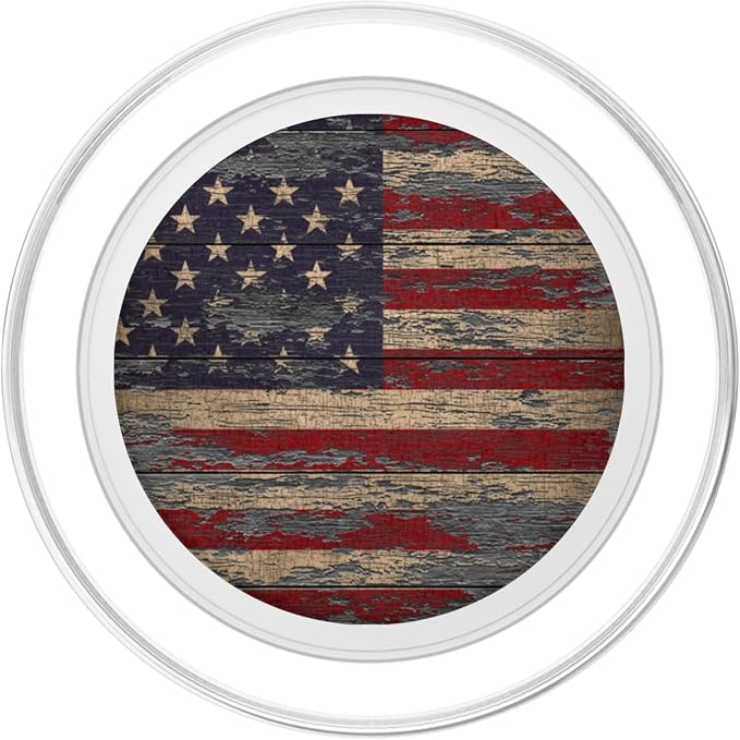 American Flag Weathered PopSockets Adhesive PopGrip