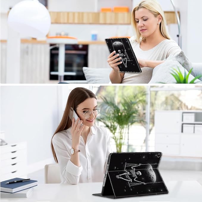 Case for iPad 10.2/10.5，iPad 9th/8th/7th Gen，for iPad 10.2 inch 2021/2020/2019/iPad Air 3rd Gen/Pro 10.5 - Slim Fit Standing Cover with Auto Sleep/Wake，Enchanted Forest 2