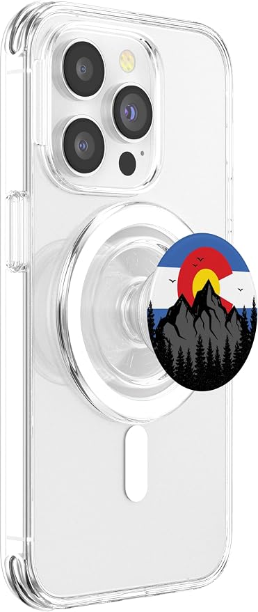 Colorado Rocky Mountains Coloradan State Flag PopSockets Adhesive PopGrip