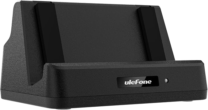 Ulefone Armor Pad 4 Ultra 10W Desk Charging Dock Dual Output Wireless Charging Station for Ulefone Armor Pad 4 Ultra Not Charger