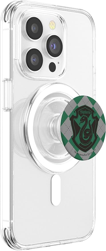 Harry Potter Slytherin Plaid Sigil PopSockets Adhesive PopGrip