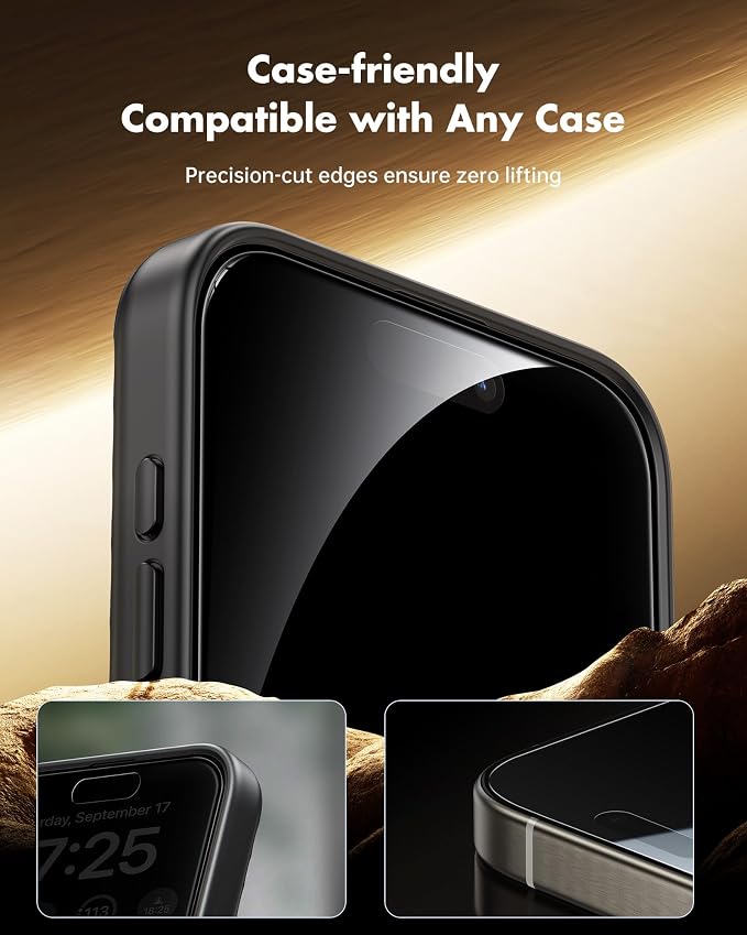 UNBREAKcable 2 Pack Privacy Screen Protector for iPhone 11 Pro Max/Xs Max Shatterproof Tempered Glass [True 28°Anti Spy] [9H Hardness] [Easy Installation] Protector for Apple 6.5