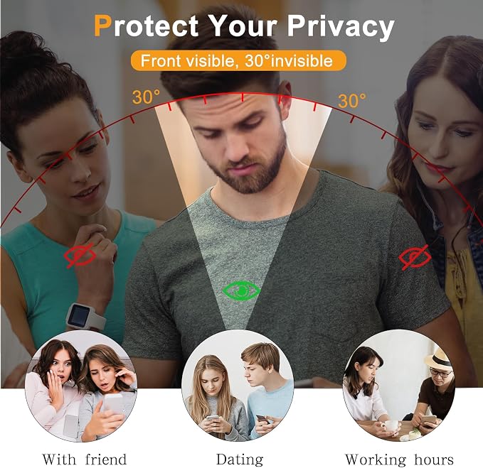 Privacy Screen Protector for Google Pixel 10 Lens Protector | [2+2] 9H Hardness Tempered Glass Protective Film + Camera Lens Protector [Full Coverage] [Anti-Spy] [Scratch-Resistant]