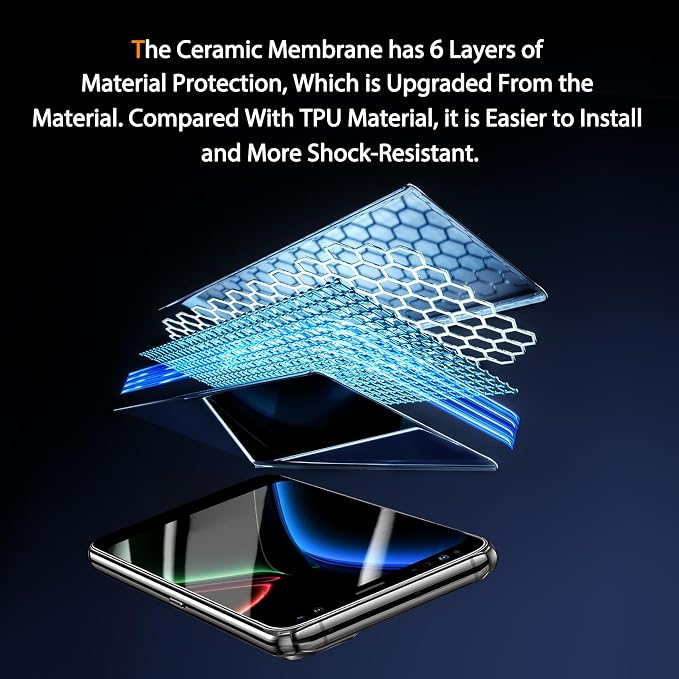 MAYtobe [2-Pack Screen Protector for Samsung Galaxy Note 9 Ceramic film with Installation Tray Easy Installation 3D Curved Bubble Free Anti-Scratch