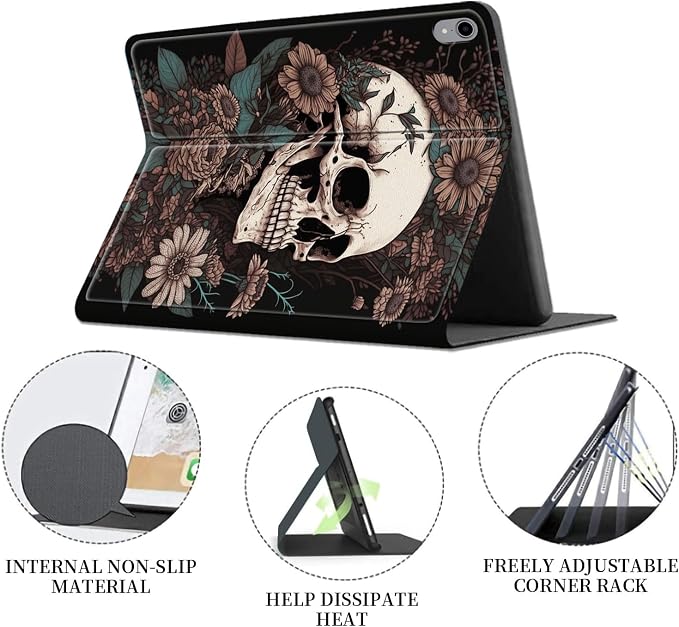 Case for iPad (A16) 11th Generation 11 Inch 2025/ iPad 10th Generation 10.9 Inch 2022 CaseHybrid Slim Multi-Angles Stand Auto Wake/Sleep Cover-Beach Sunset