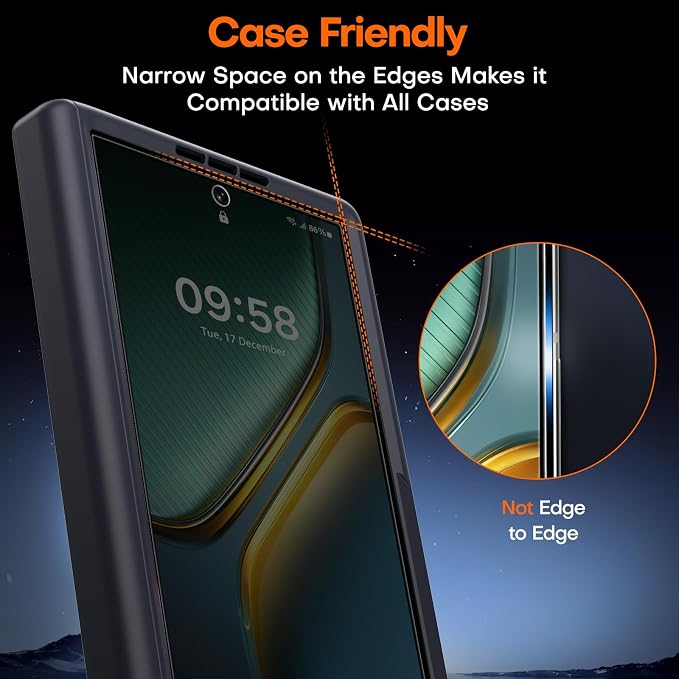 TOCOL for Pixel 2026 Screen Protector Clear | Easy Installation Bubble-Free 9H+ Tempered Glass 11FT Military Grade Shatterproof Anti-Scratch Case Friendly HD 2 Pack
