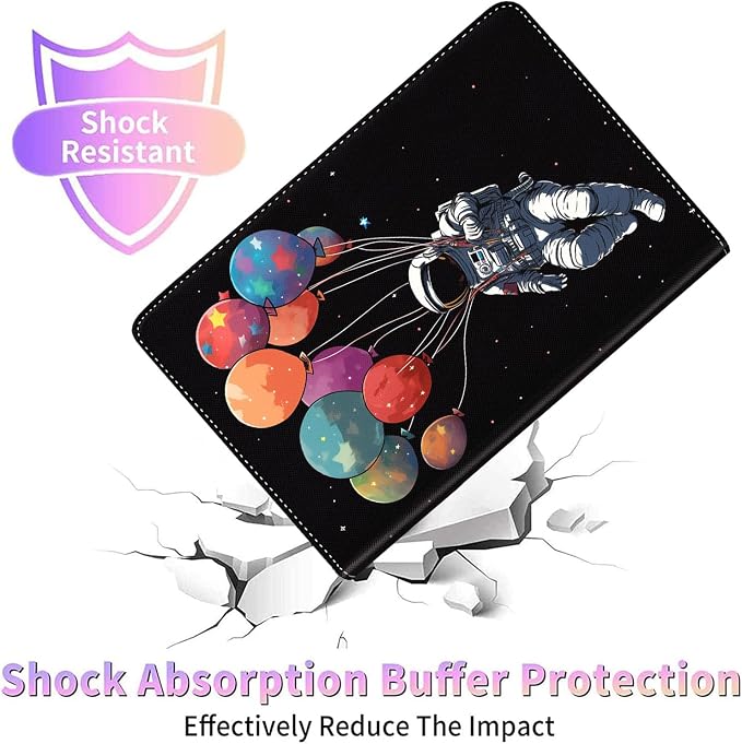 Case for New iPad (A16) 11th Generation 11 Inch 2025for iPad 10th Generation 2022 10.9 Inch Multi-Angle Stand Smart Cover Shockproof with Auto Wake/Sleep Baby Dragon