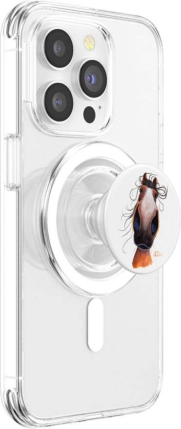HoRSe PRiNT ANiMaL PRiNT ' FLaSH ' PopSockets PopGrip: Swappable Grip for Phones &amp Tablets PopSockets Adhesive PopGrip