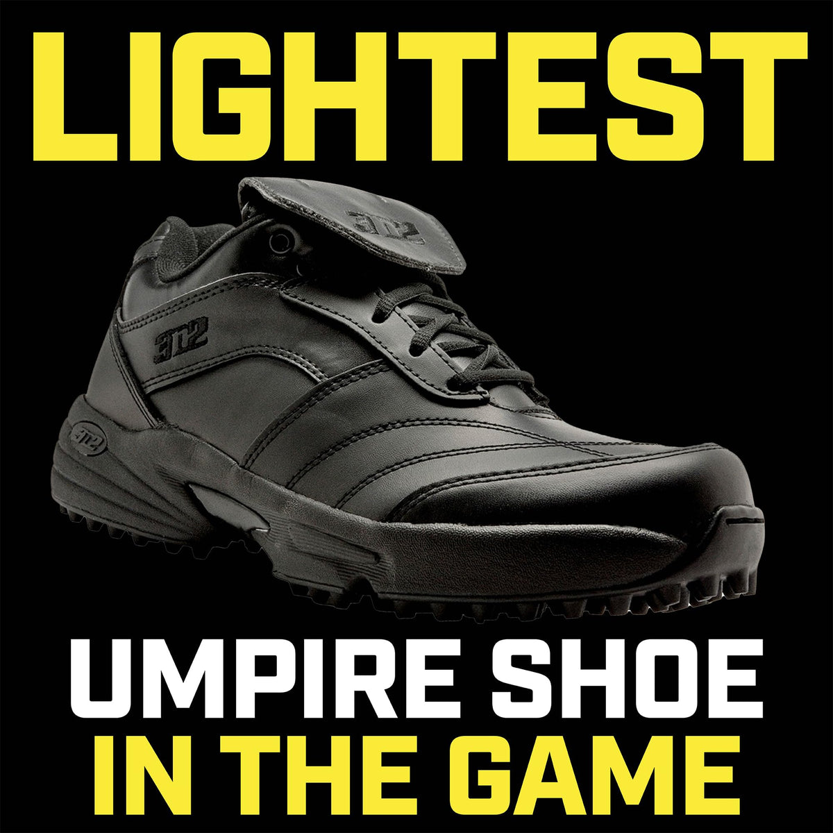 3N2 Men's Reaction Field Lo - Umpire Shoe Black 12 Wide