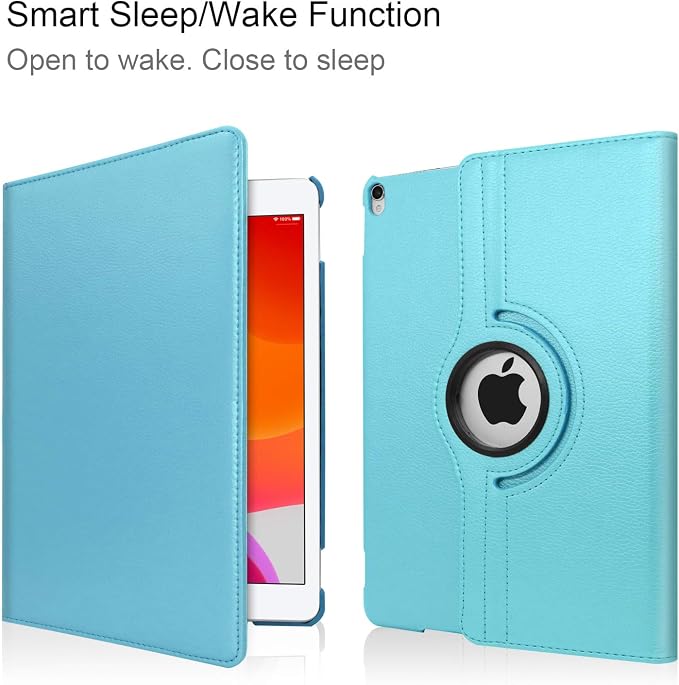 for iPad mini 1/2/3 Case Cover 7.9” – 360° Rotating Stand with Auto Sleep/Wake