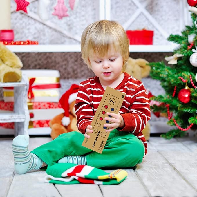 DINORUN Montessori Toys for 3 4 5 Year Old Boy Girl Birthday Gifts - Counting Peg Board for Kids 3-5-7 - Wooden Learning Math and Numbers Manipulatives Materials for Preschool Teacher Classroom