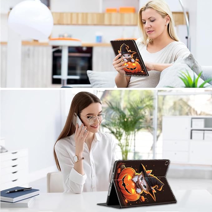 Case for iPad Pro 11 Inch 2022/2021/2020/2018 iPad Air 5th / 4th Gene 10.9 Inch (2022/2020) - Slim Fit Standing Cover with Auto Sleep/Wake，Astronaut Guitar