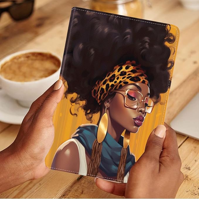 Case for Samsung Galaxy Tab A 8.0 2019 (SM-T290/T295/T297) Slim Lightweight PU Leather Stand Cover with Auto Wake/Sleep for Galaxy Tab A 8.0 Inch Abstract Watercolor Art Dogs