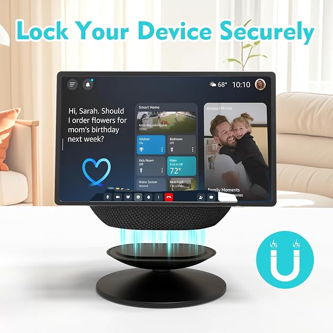 Adjustable Stand Compatible with 8 and 11 (2025 Releases) | Swivel and Tilt Adjustable Stand to Improve Viewing Angle