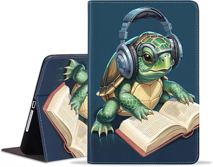 Case for iPad (A16) 11th Generation 11 Inch 2025 iPad 10th Generation 10.9 Inch 2022 Adjustable Stand Auto Wake/Sleep Smart Leather Case African American Black Girl