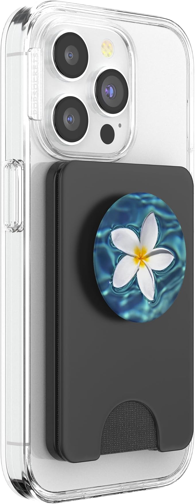 Hawaii Pop Mount Socket White Flower in The Sea Ocean Water PopSockets Adhesive PopGrip