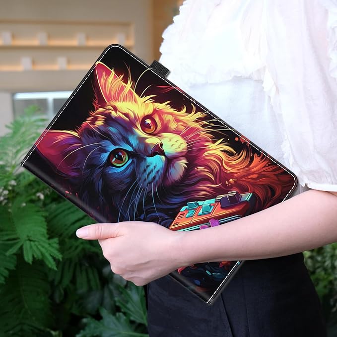 Case for Amazon Kindle Fire Max 11 Tablet (13th Generation 2023 Release) - Slim Fit Standing Cover with Auto Sleep/Wake for All-New Fire 11 Max Tablet，Enchanted Forest 2
