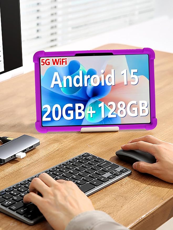 for Bnegynng CP31M 10 inch Tablet Protective case Shockproof Lightweight Silicone Protective Cover with Stand Child-Friendly Protection Easy to Clean DesignBlack