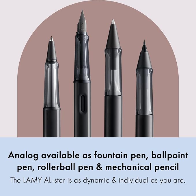 LAMY AL-Star EMR Aubergine (PC/EL tip) - Stylus Pen for Many Android Devices - Touchscreen Pen with Ergonomic Grip - Precise Writing &amp Drawing on Digital Media - with Function Button