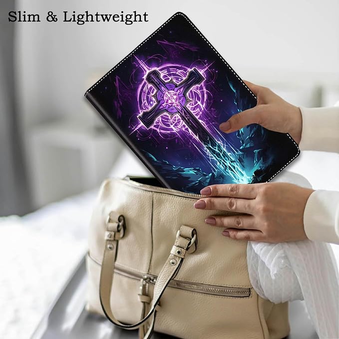 Case for iPad (A16) 11th Generation 11 Inch 2025 / iPad 10th Generation 10.9 Inch 2022 Ultra-Thin Multi-Angle Protective Cover with Auto Sleep/Wake A Dark Horse