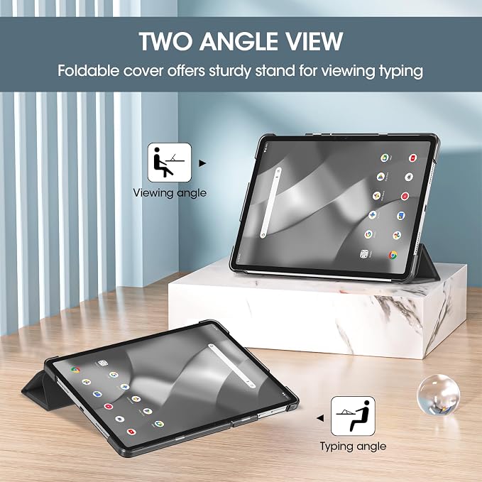 ProCase for Onn. 11 Inch Tablet Pro 2024 Case -Black | Slim Stand Hard Back Shell Protective Smart Cover for Onn. 11” Tablet Pro 2024 Model