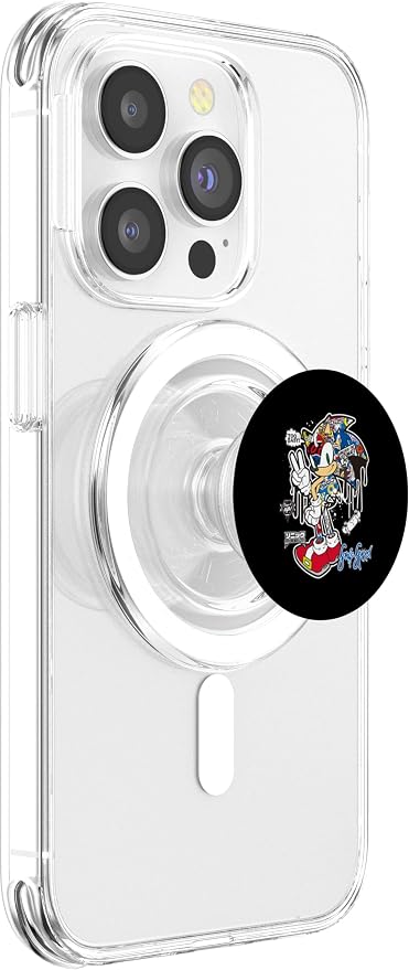 Sonic the Hedgehog Sticker Sonic Speed PopSockets PopWallet for MagSafe