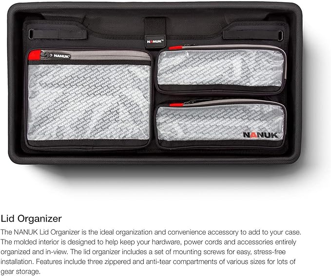 NANUK Wheeled Series 935 Lightweight NK-7 Resin Waterproof Protective Case
