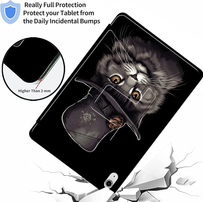 for iPad 9th Generation Case (2021)/8th Gen (2020)/ 7th Gen (2019) 10.2 Inch-360 Degree Rotating Multi-Angle Viewing Protective Cover with Auto Sleep/Wake-Art Mandala Flower