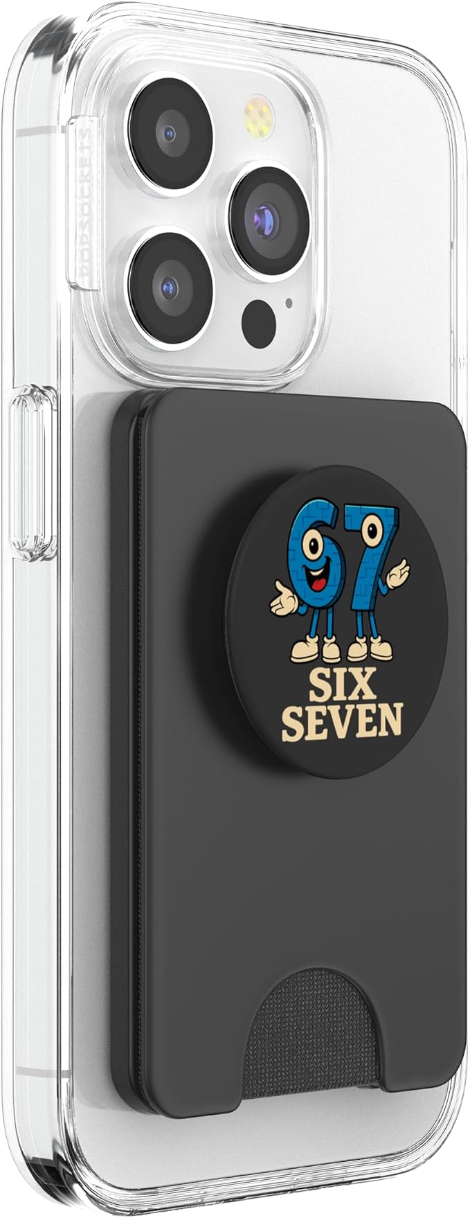 67 Six Seven 6-7 - Funny Italian Brainrot Gaming Meme PopSockets PopGrip for MagSafe