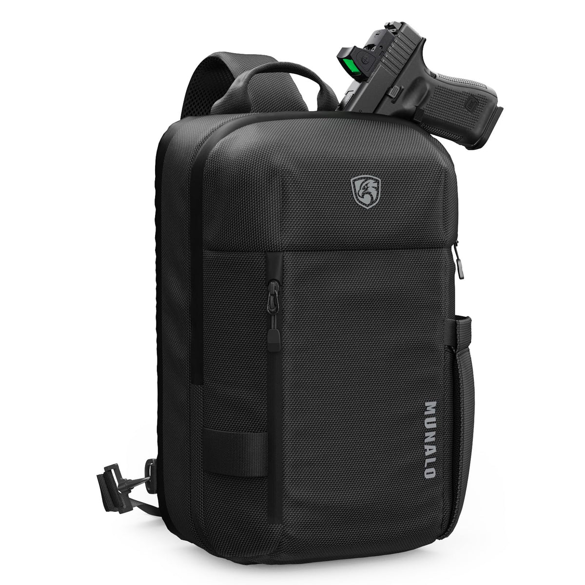 MUNALO Concealed Carry Bag for Men & Women - CCW Sling Bag, Tactical Crossbody/Cross Body EDC Holster Bags for Pistol/Gun - Ideal for Trigger Coverage & Quick Draw Access