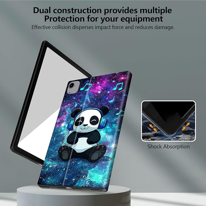 for iPad Air 13 Inch Case (M3/M2-2025/2024 Release) Slim iPad 13 Protective Case with Stand Hard Back Shell for iPad Air 13 Auto Wake/Sleep 1776 American Flag with Bullets