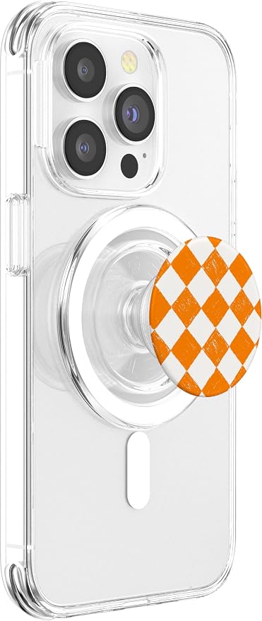 Tennessee Flag State Pride Orange White Gift Knoxville PopSockets Adhesive PopGrip