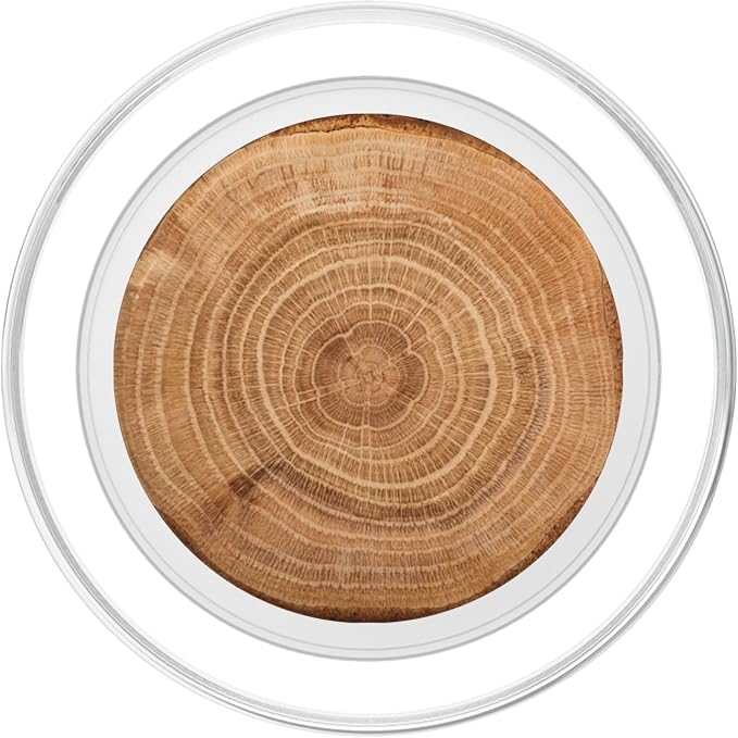 Tree Rings Cut Cross Section of Tree Design PopSockets Adhesive PopGrip