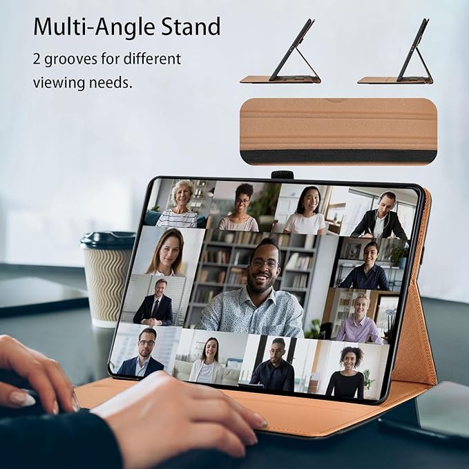Case for iPad 5th / 6th Generation (2018/2017) iPad 9.7 Inch iPad Air 2 / iPad Air Multi-Angle Viewing Stand with Hand Strap Auto Wake SleepBlack