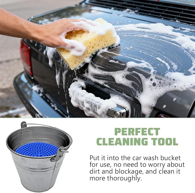 Bullet Car Wash Bucket Grit Trap Inserts, Vehicle Detailing Wash Filter