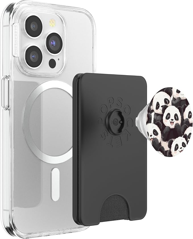 Panda Bear Wildlife Animal Zoo Zookeeper Zookeeping PopSockets PopWallet for MagSafe