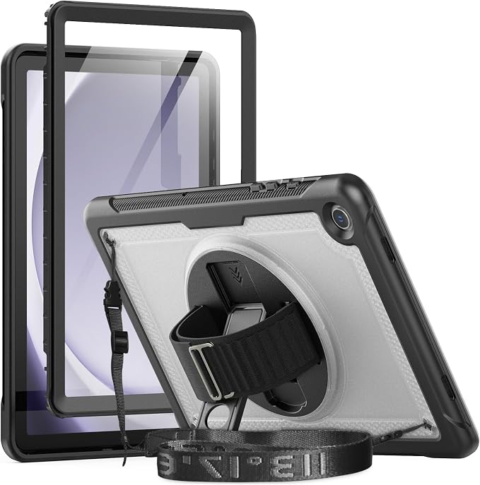 Case Compatible with Galaxy Tab A11 Plus 2026/ A9 Plus 2023 11-Inch Model SM-X230/SM-X236/SM-X238/SM-X210/SM-X216/SM-X218 with Screen Protector Pen Holder Stand Shoulder Strap Handle Grip