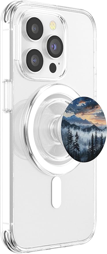 Mountains Wilderness Forest Hiking Pine Tree Nature PopSockets Adhesive PopGrip