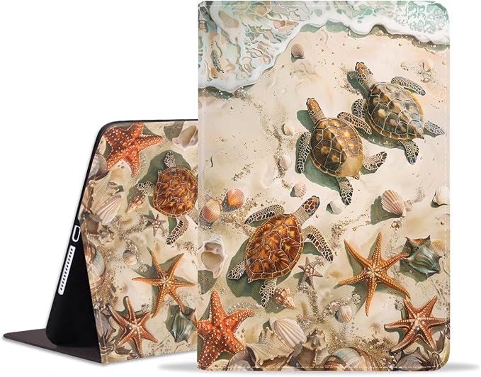 Case for Samsung Galaxy Tab S10 Plus 2024/ S9 Plus/ S9 FE Plus 5G 12.4 Inch 2023 Slim PU Leather Stand Folio Cover with Auto Wake Sleep Abstract Paint Dogs