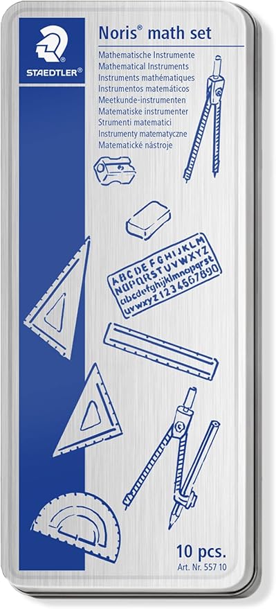 Staedtler 557 10 Noris Club Mathematical Set
