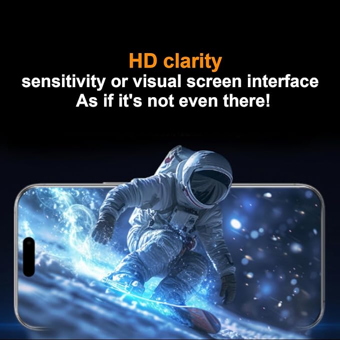 OneFish for iPhone 11 Pro Max/XsMax Tempered Glass Screen Protector 2 Pack Auto Dust-Elimination Easy Installation HD Clear Screen Protector