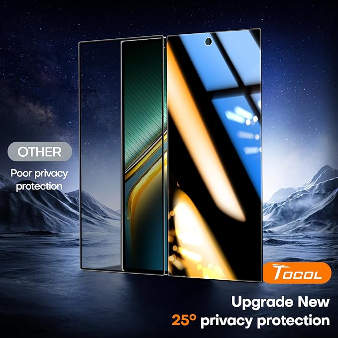TOCOL for Pixel 2026 Screen Protector Clear | Easy Installation Bubble-Free 9H+ Tempered Glass 11FT Military Grade Shatterproof Anti-Scratch Case Friendly HD 2 Pack