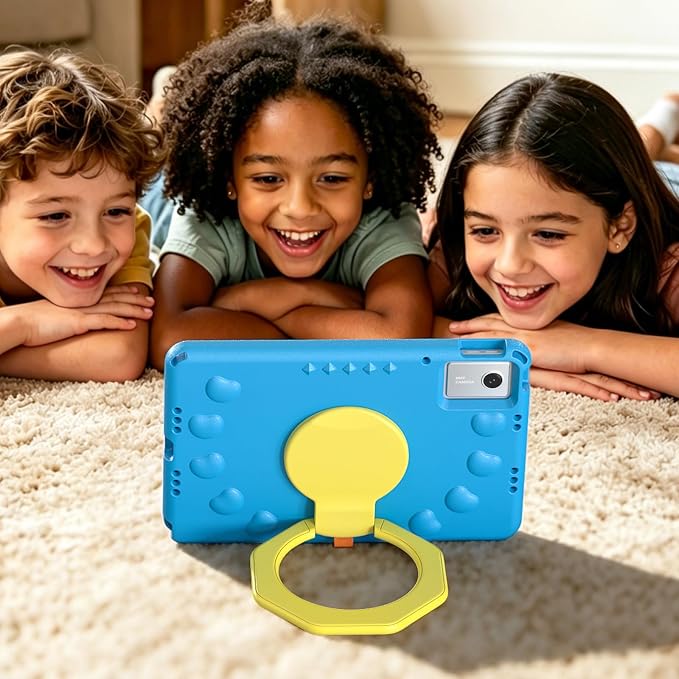 Kids Case for Lenovo IdeaTab11 2025/K11 Gen 2TB-336ZU/FU | Made of non-toxic odorless EVA materialStrong drop resistance，360 degree rotating support，Suitable for children's learning