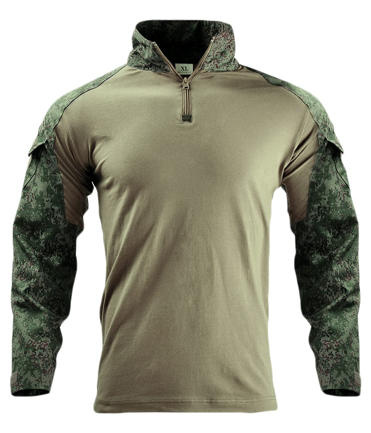 HARGLESMAN Mens Combat Suits Military Uniforms Army BDU Tactical Sets Shirts and Pants Comfortable Soft Breathable Quick Dry Snug Fitting Work Training Airsoft Paintball Apparel Gear Russian Camo S